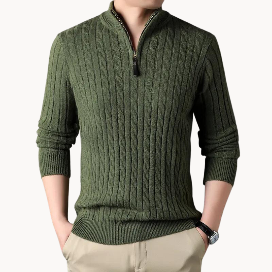 Pull Rory à col zippé | Orthiq