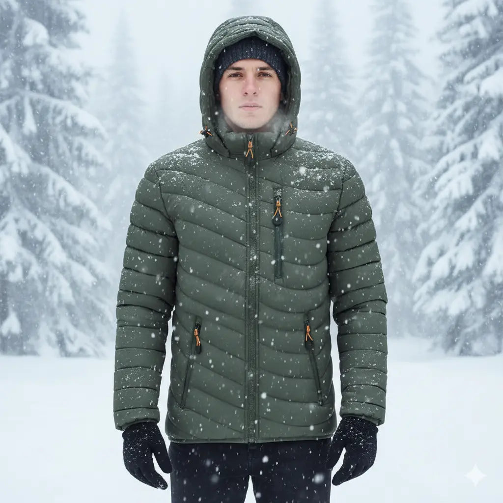 Polarix | Veste Puffer Masculine IceWear Romenzi RZ164