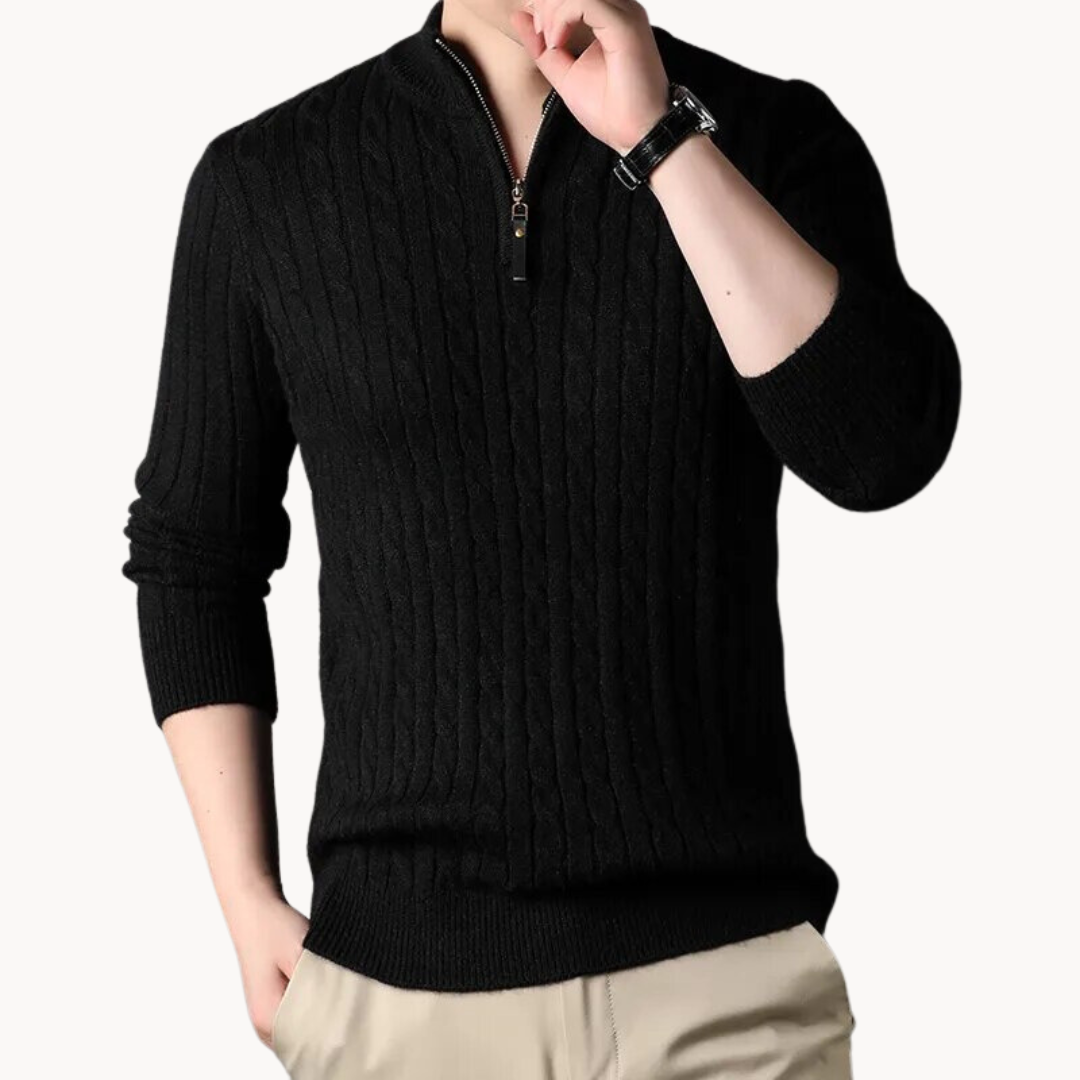 Pull Rory à col zippé | Orthiq