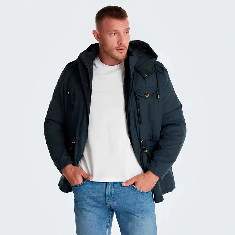 Frosty | Veste Tactique avec Capuche, Doublure en Fleece et Poches