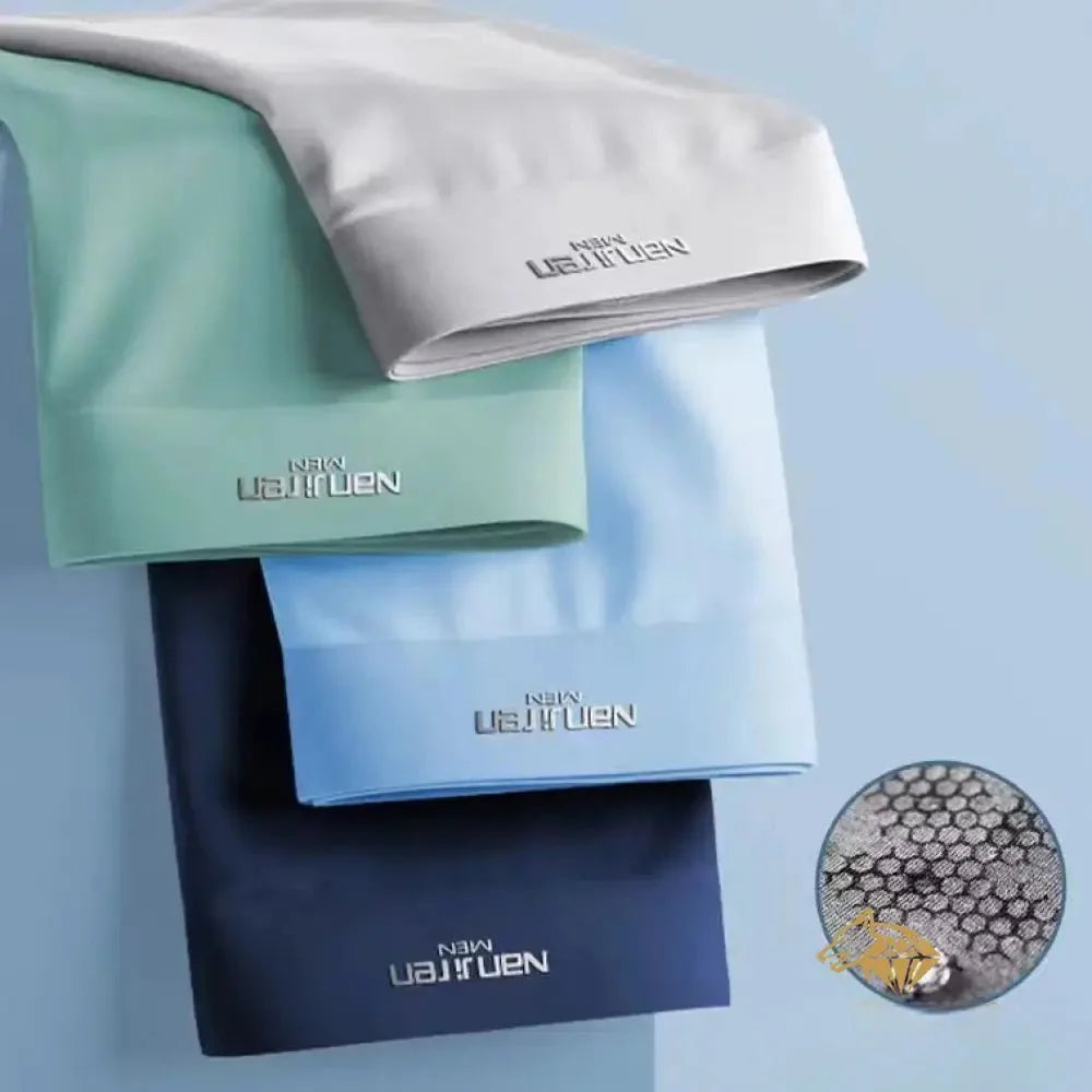 GLACIERBOXER | Box IceSilk - Bit de 4 Boxers