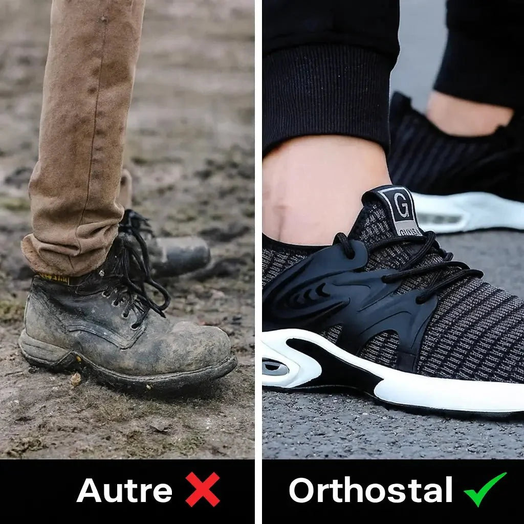 Orthostahl | Chaussure De Sécurité Ergonomique Et Soulageant la Douleur