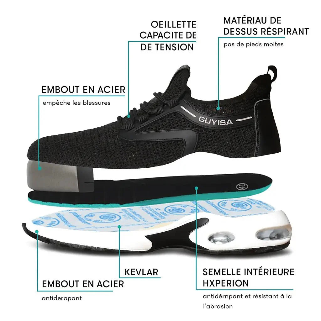 Orthostahl | Chaussure De Sécurité Ergonomique Et Soulageant la Douleur