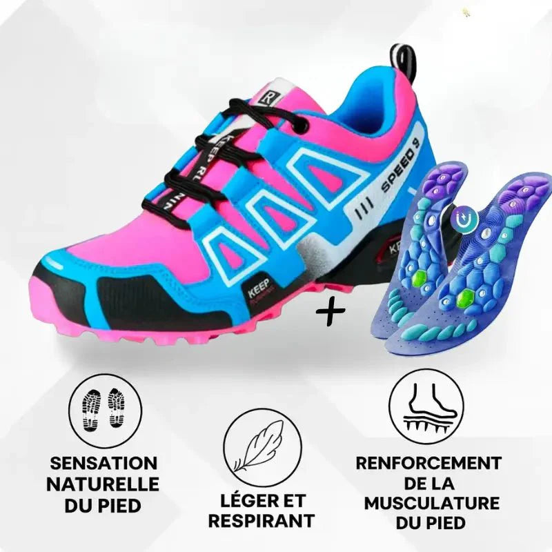 OrthoTrekking Chaussures Orthopediques + Semelles VitalSole
