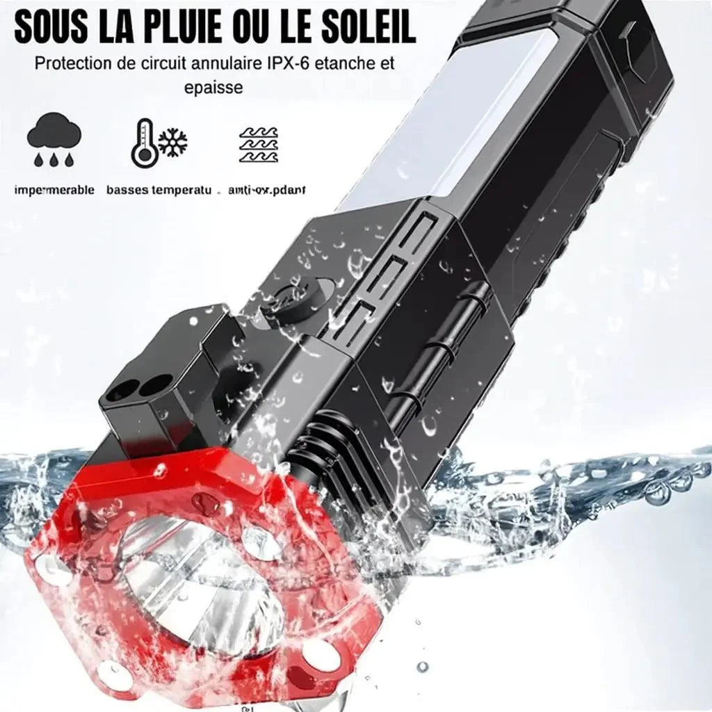 TitanBeam | Lampe Tactique Indestructible 4 en 1 Ultra Puissance
