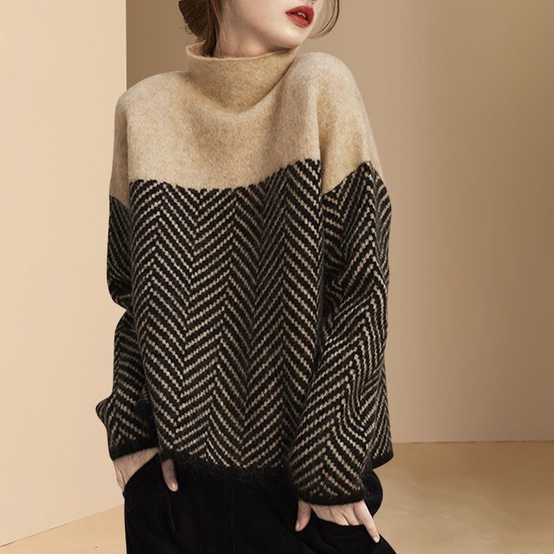 Pull chaud contrasté | Orthiq