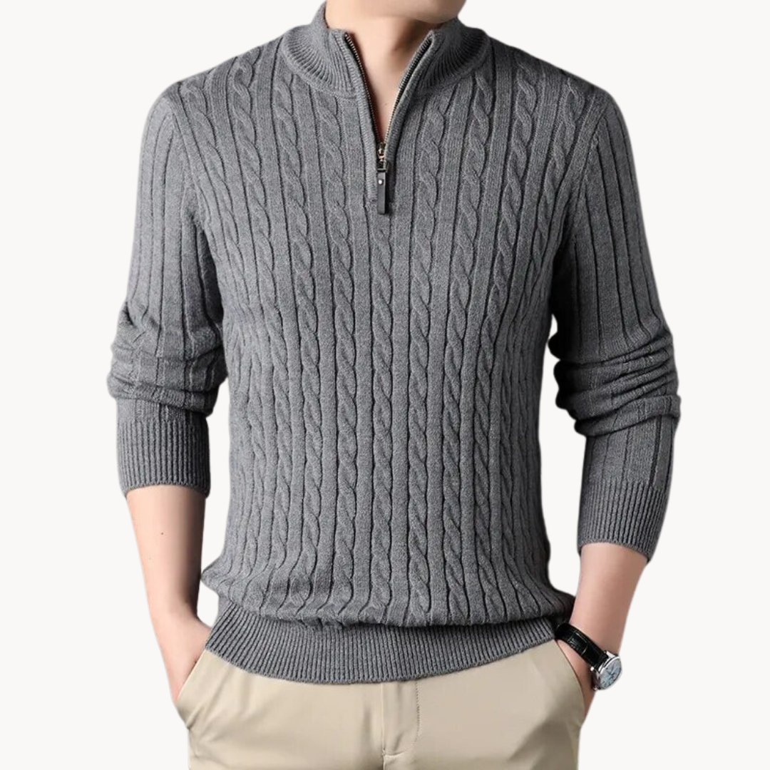 Pull Rory à col zippé | Orthiq