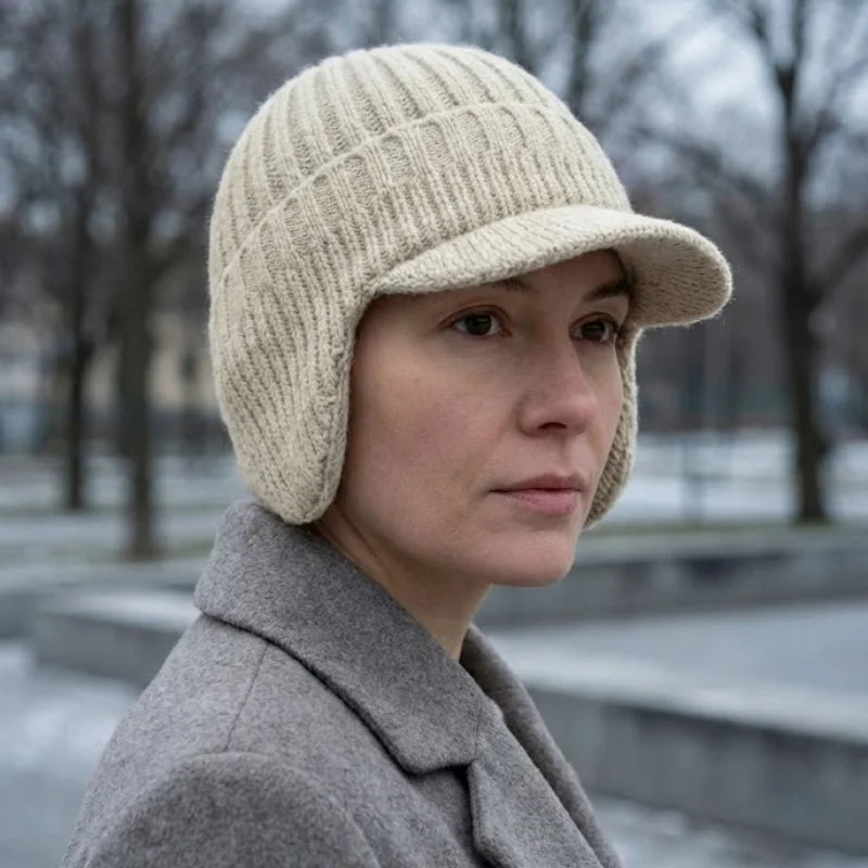 FjordWarm™ – Bonnet d'hiver thermique avec protection des oreilles