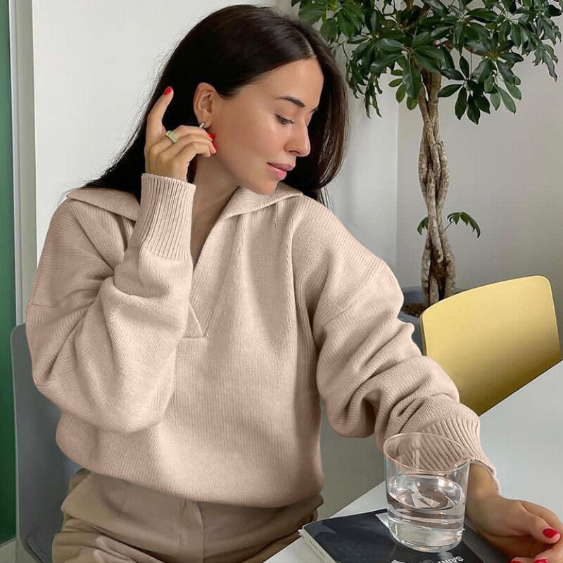 Pull col V Zaynab | Orthiq