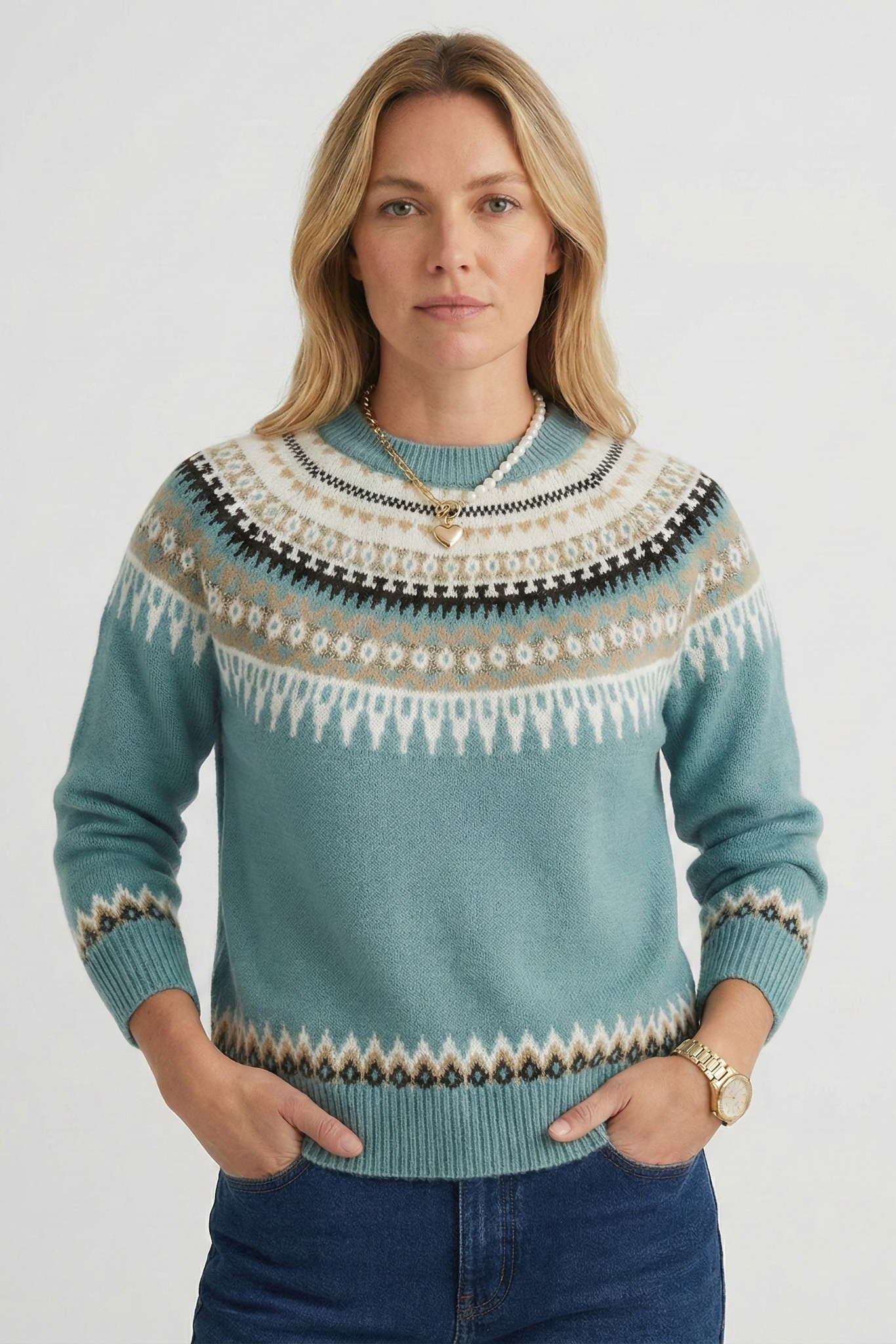 Pull Corinne en maille | Orthiq