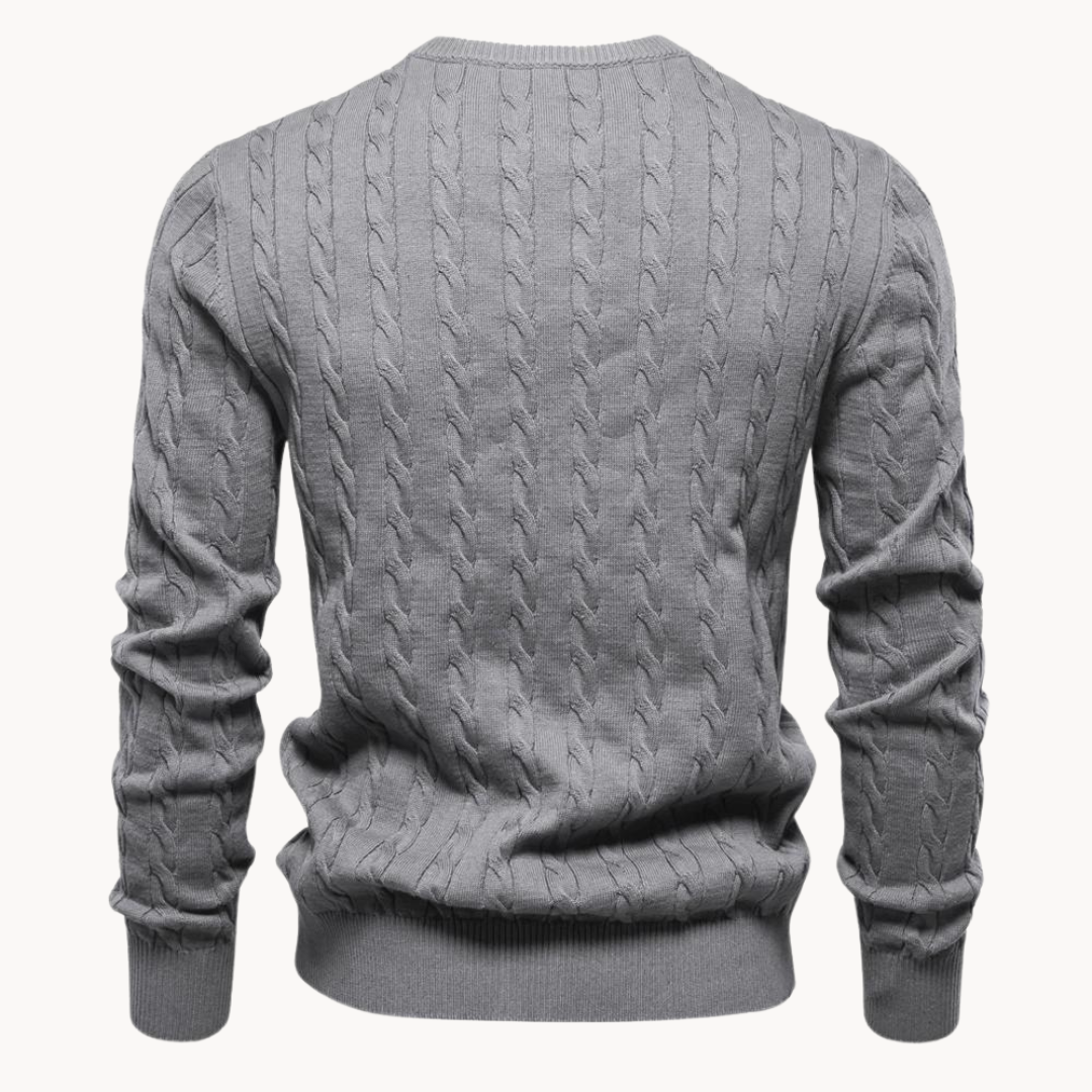 Pull Kosta en maille torsadée | Orthiq