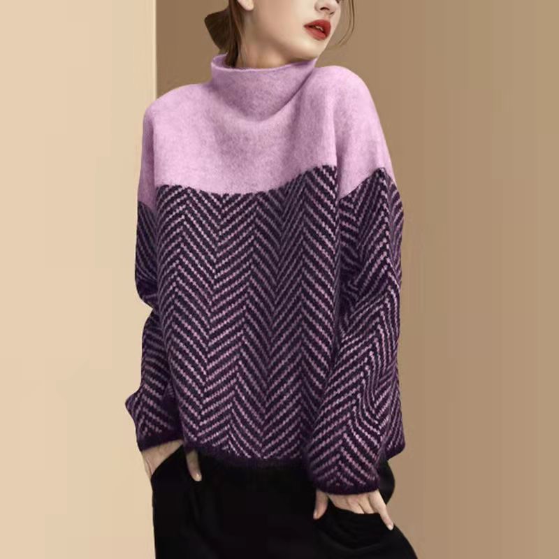 Pull chaud contrasté | Orthiq