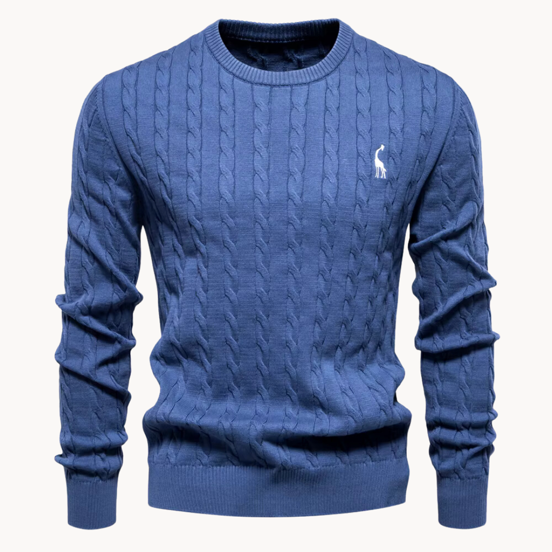 Pull Kosta en maille torsadée | Orthiq