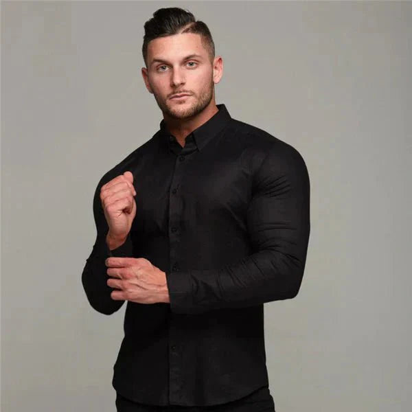 Chemise Infroissable et Élastique - ElasTech