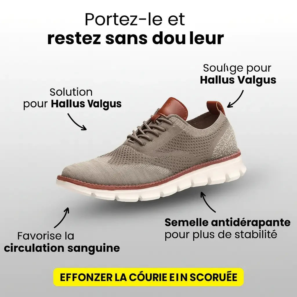 Flex Confort | Chaussures Slip On Respirantes et Confortables
