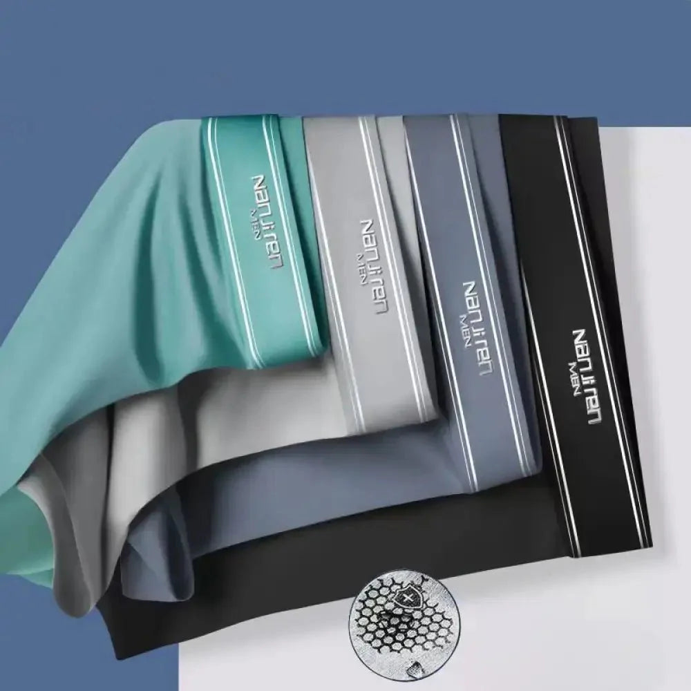 GLACIERBOXER | Box IceSilk - Bit de 4 Boxers