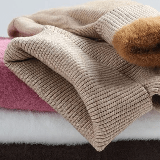 Jasmyn | Pull en Maille à Col Roulé