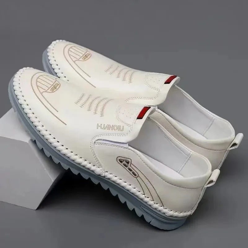 Mocassins à Enfiler en Cuir pour Hommes | Lorvix