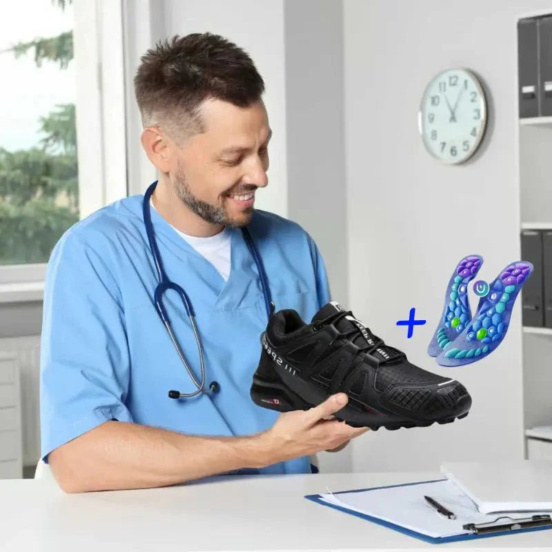 OrthoTrekking Chaussures Orthopediques + Semelles VitalSole