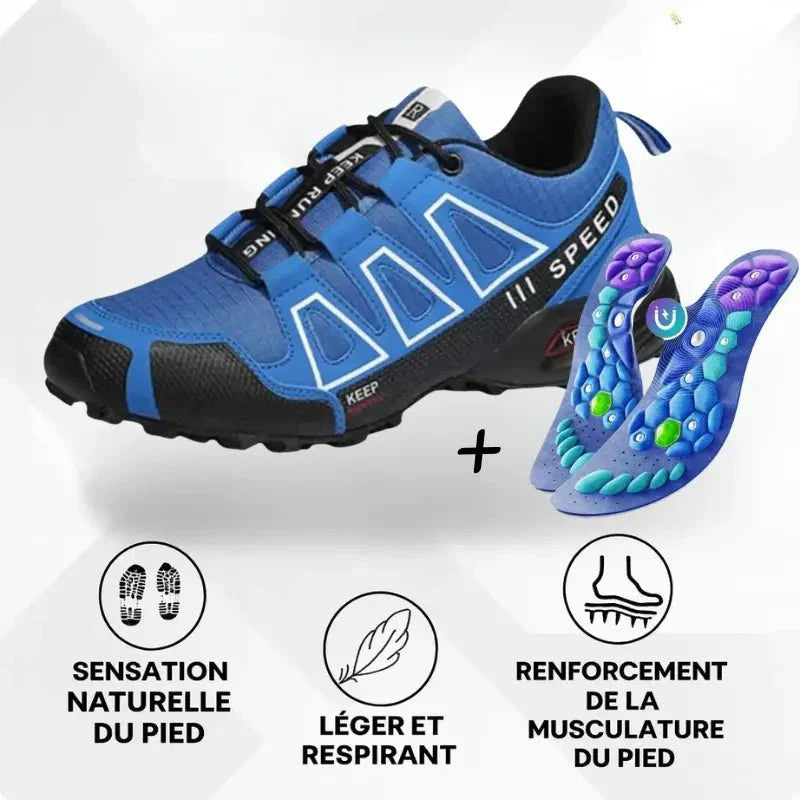 OrthoTrekking Chaussures Orthopediques + Semelles VitalSole