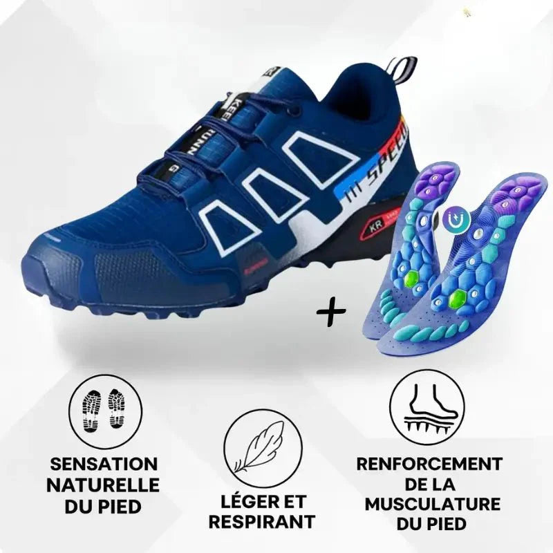 OrthoTrekking Chaussures Orthopediques + Semelles VitalSole