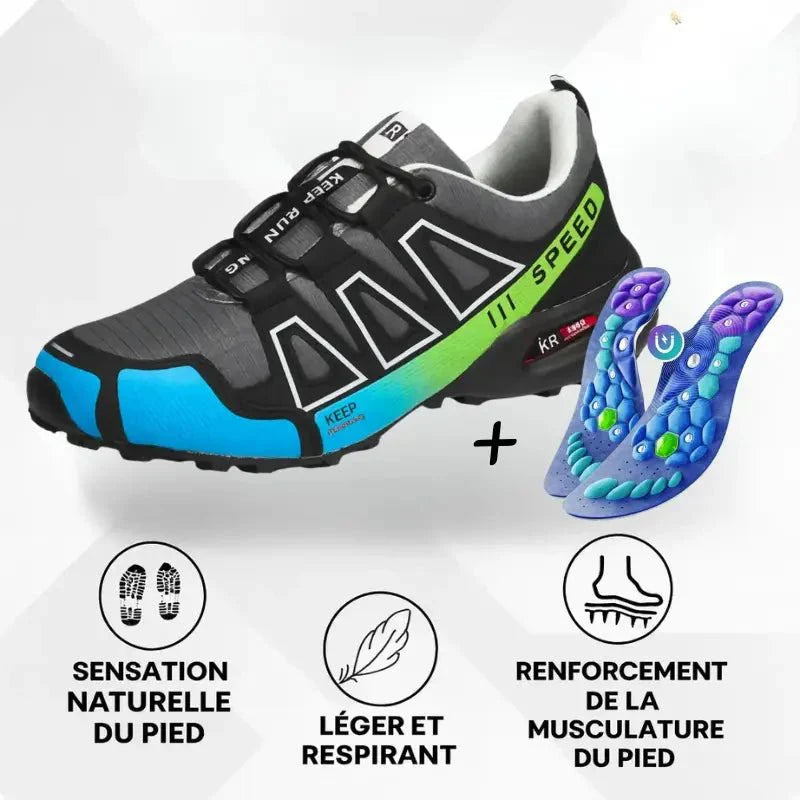 OrthoTrekking Chaussures Orthopediques + Semelles VitalSole