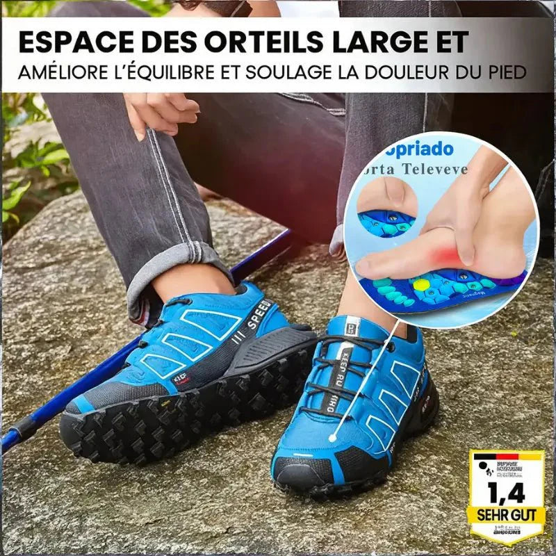 OrthoTrekking Chaussures Orthopediques + Semelles VitalSole