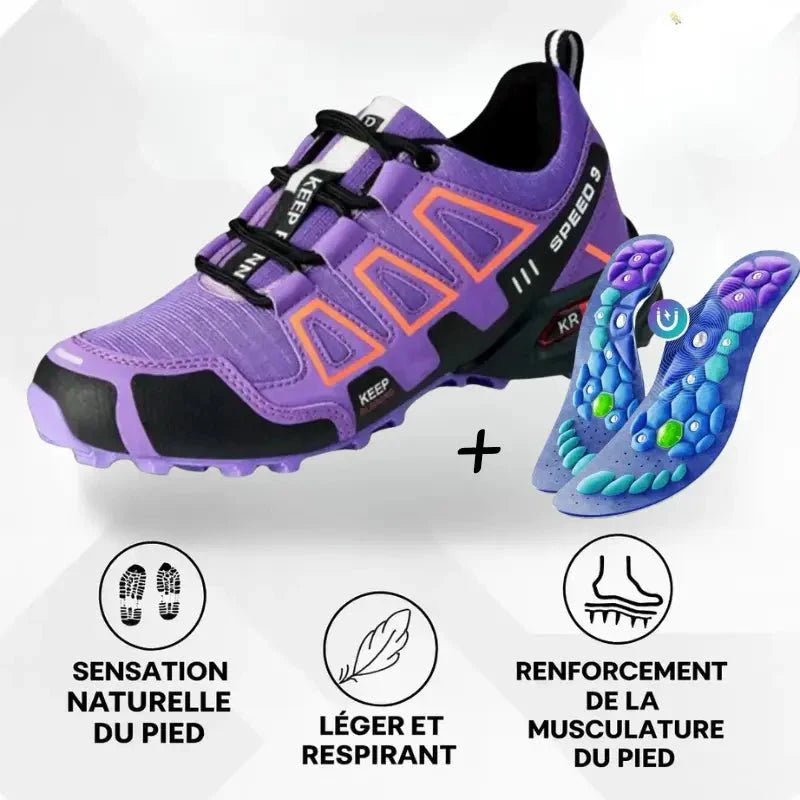 OrthoTrekking Chaussures Orthopediques + Semelles VitalSole
