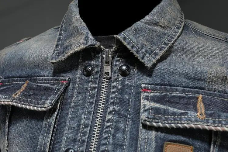 Shess | Veste en Jean Retro Carl
